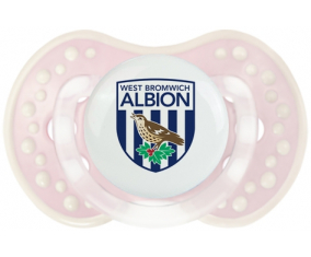 West Bromwich Albion Football Club Tetine lovi dynamic clásico retro-rosa-tierno