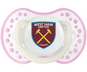 West Ham United Football Club Sucette lovi dynamic Fosforescente Rosa