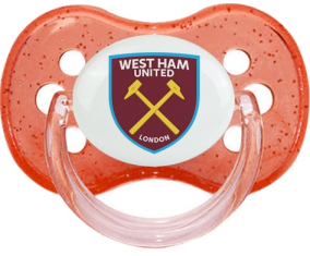 West Ham United Football Club Glitter Red Cherry Lollipop