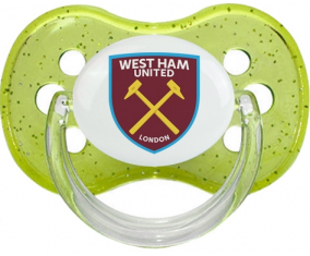 West Ham United Football Club Glitter Green Cherry Lollipop