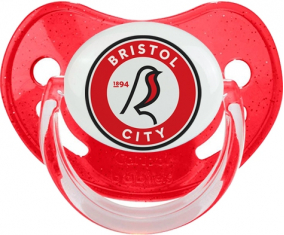 Bristol City Football Club Sucete Lentejuelas Rojas