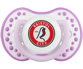Bristol City Football Club Tetine lovi dynamic Clásico White-Mauve