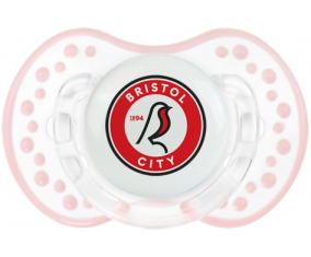 Bristol City Football Club Tetine lovi dynamic clásico retro-blanco-rosa-tierno