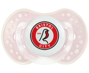 Bristol City Football Club Tetine lovi dynamic clásico retro-rosa-tierno