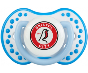 Bristol City Football Club Tetine lovi dynamic fosforescente azul-blanco