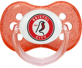 Bristol City Football Club Glitter Red Cherry Lollipop