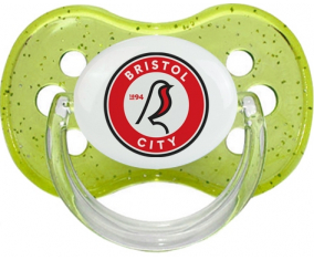 Bristol City Football Club Glitter Green Cherry Lollipop