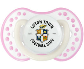 Luton Town Football Club Sucette lovi dynamic Fosforescente Blanco-Rosa