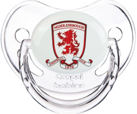 Middlesbrough Football Club Classic Piruleta Fisiológica Transparente