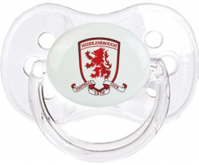 Middlesbrough Club de Fútbol Tetine Cherry Classic Transparente