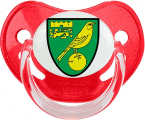 Norwich City Club de Fútbol Sucete Lentejuelas Rojas