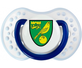 Norwich City Football Club Tetine lovi dynamic clásico azul marino-blanco-azul