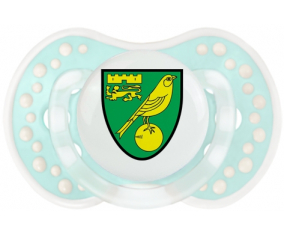 Norwich City Football Club Tetine lovi dynamic clásico retro-turquesa-laguna