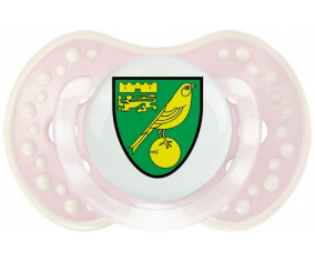 Norwich City Football Club Tetine lovi dynamic clásico retro-rosa-tierno