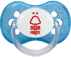 Nottingham Forest Football Club Blue Cherry Glitter Lollipop