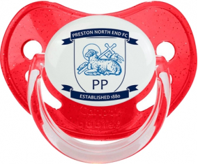 Preston North End Club de Fútbol Rojo Lentejuelas Piruleta Fisiológica