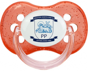 Preston North End Club de Fútbol Tetine Cherry Lentejuelas Rojas