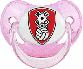 Rotherham United Football Club Physiological Lollipop Rosa Lentejuelas