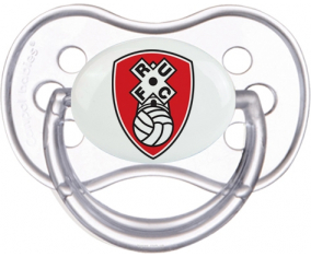 Rotherham United Football Club Anatómico Tetine Transparent Classic