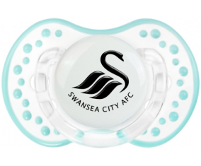 Swansea City Association Football Club Tetine lovi dynamic clásico retro-white-lagoon