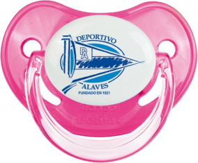 Deportivo Alavés Tétine Rosa Clásica Fisiológica