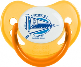 Deportivo Alavés Tétino Fisiológico Fosforescente Amarillo