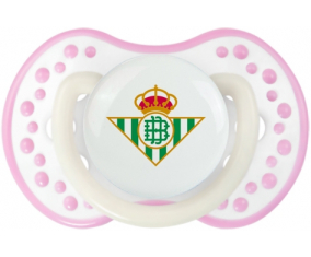 Real Betis Balompié Sucette lovi dynamic Fosforescente Rosa Blanco