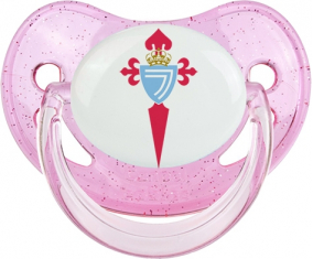 Celta de Vigo Tétine Rosa de Lentejuelas Fisiológicas