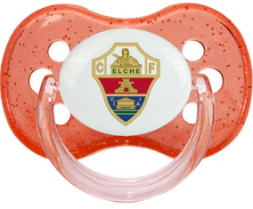 Elche Club de Fetbol Red Cherry Glitter Lollipop
