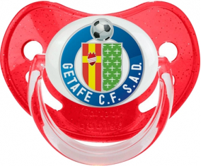 Club Getafe de Fetbol Red Physiological Lollipop con lentejuelas