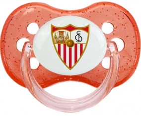 Sevilla Fetbol Club Red Cherry Glitter Lollipop