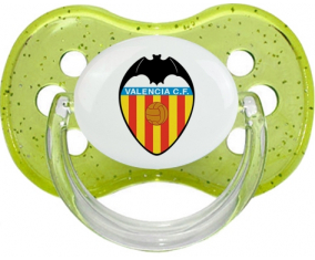 Valencia Club de Fetbol Tetine Cherry Verde lentejuelas
