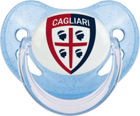 Cagliari Calcio Tétine Lentejuelas Azules Fisiológicas