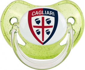 Cagliari Calcio Tétine Lentejuelas verdes fisiológicas