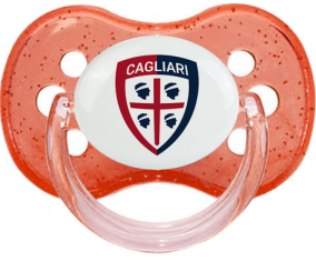 Cagliari Calcio sucete rojo cereza lentejuelas