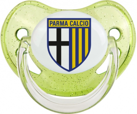 Parma Calcio 1913 Jugo fisiológico verde de lentejuelas