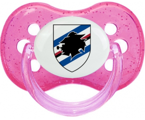 Unione Calcio Sampdoria Cereza Lollipop Rosa con lentejuelas