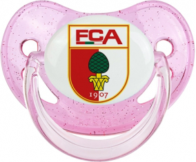 Fueball-Club Augsburg Tétine Rosa De lentejuelas fisiológica
