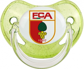 Fueball-Club Augsburg Lentejuelas Verde Tetina Fisiológica