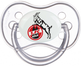 Fu-ball-Club Koln Anatómico Clásico Transparente Tetin