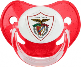 Clube Desportivo Santa Clara Lentejuelas Tetina Fisiológica Roja