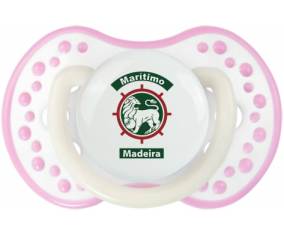 Club Sport Mariatimo Sucette lovi dynamic Fosforescente Blanco-Rosa