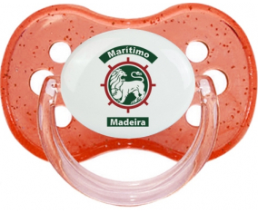 Club Sport Mariatimo Red Cherry Glitter Lollipop