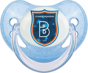 Estambul Baak-ehir FK Piruleta Fisiológica Azul con Lentejuelas