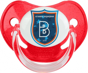 Estambul Baak-ehir FK Red Physiological Lollipop con lentejuelas