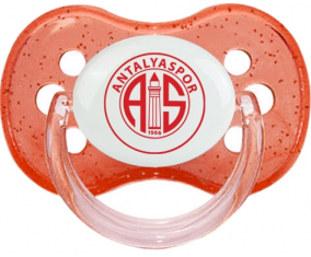 Piruleta de lentejuelas de cereza roja antalyaspor