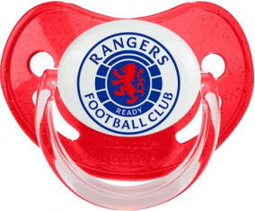 Rangers Club de Fútbol Sequined Tetina Fisiológica Roja