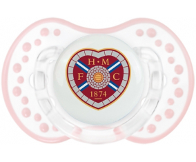 Corazón del club de fútbol midlothian Lollipop lovi dynamic clásico retro-blanco-rosa-tierno