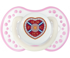 Corazón del club de fútbol midlothian Sucette lovi dynamic rosa fosforescente