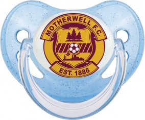 Motherwell Club de Fútbol Lentejuelas Azul Tetina Fisiológica